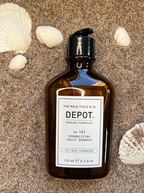 Depot No. 101 Normalizing Daily Shampoo mild dagsjampo for menn – Nalu Nalu Frisør