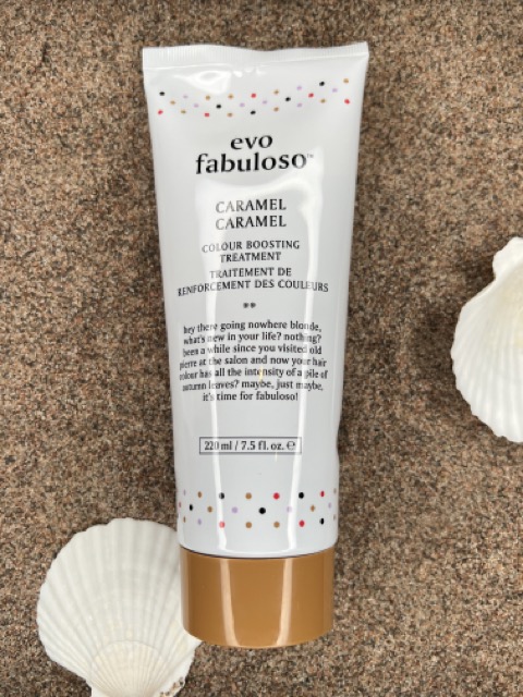 Evo Fabuloso Caramel Colour Boosting Treatment fargekur for karamell og varme blonder – Nalu Nalu Frisør