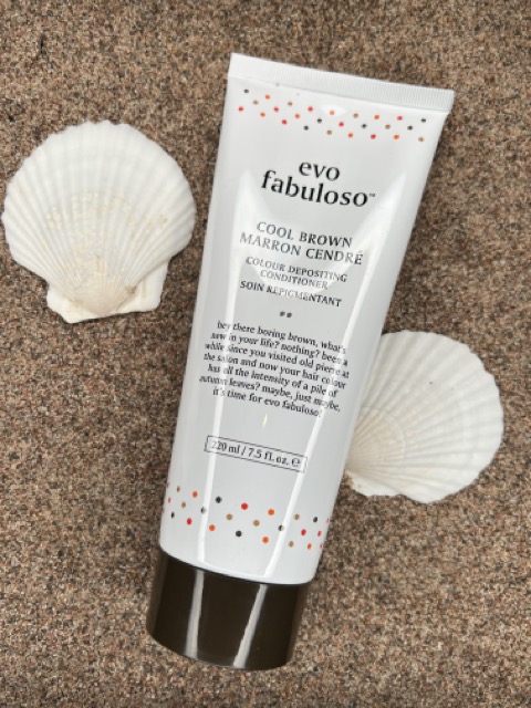 Evo Fabuloso Cool Brown Colour Depositing Conditioner fargebalsam for kalde bruntoner – Nalu Nalu Frisør