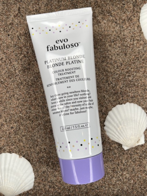 Evo Fabuloso Platinum Blonde Colour Boosting Treatment fargekur for platina og kaldt blondt hår – Nalu Nalu Frisør
