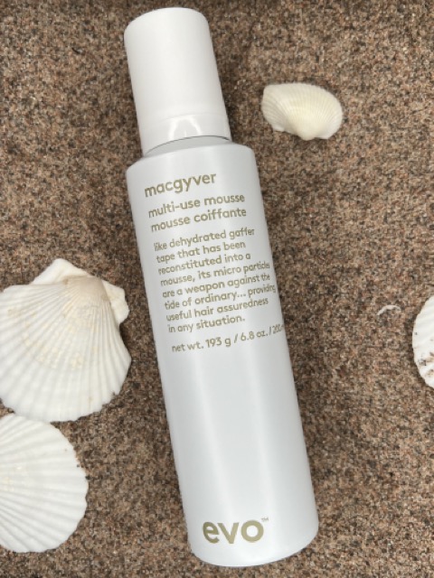 Evo Macgyver Multi-Use Mousse flerbruks hårmousse for volum og tekstur – Nalu Nalu Frisør