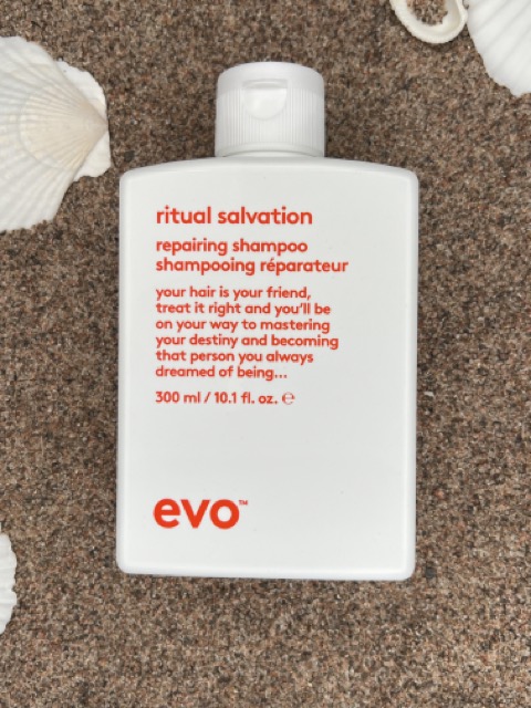 Alternativ tekst: Evo Ritual Salvation Repairing Shampoo gjenoppbyggende sjampo for skadet hår – Nalu Nalu Frisør