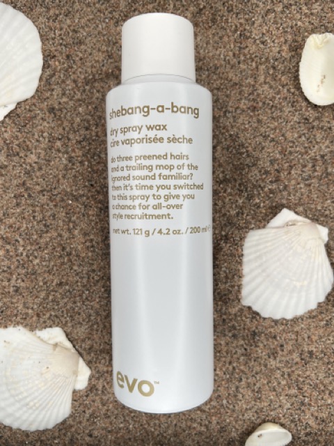 Evo Shebang-A-Bang Dry Spray Wax tørr sprayvoks for fylde og tekstur – Nalu Nalu Frisør