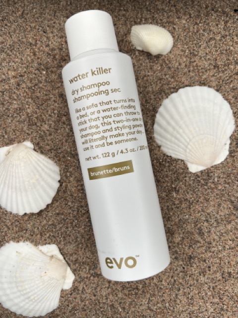 Evo Water Killer Dry Shampoo Brunette tørrsjampo for mørkt og brunt hår – Nalu Nalu Frisør