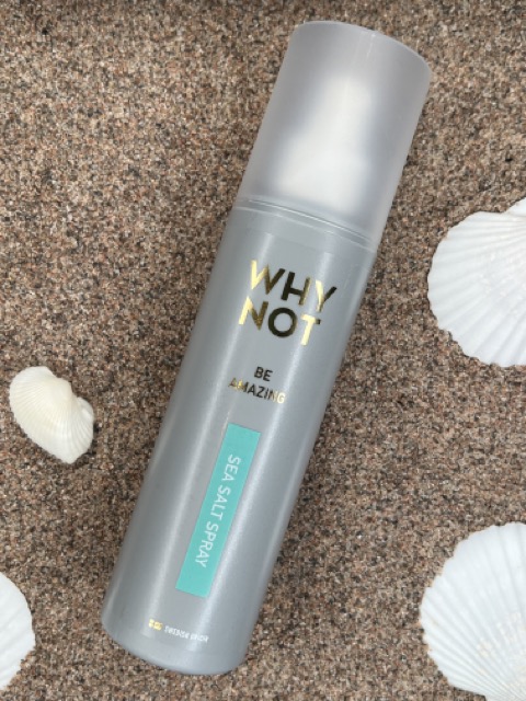 Why Not Be Amazing Sea Salt Spray saltvannsspray for tekstur og matt finish – Nalu Nalu Frisør