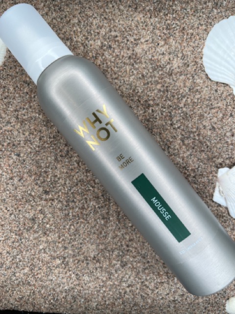 Why Not Be More Mousse volumgivende hårskum med bambusekstrakt – Nalu Nalu Frisør