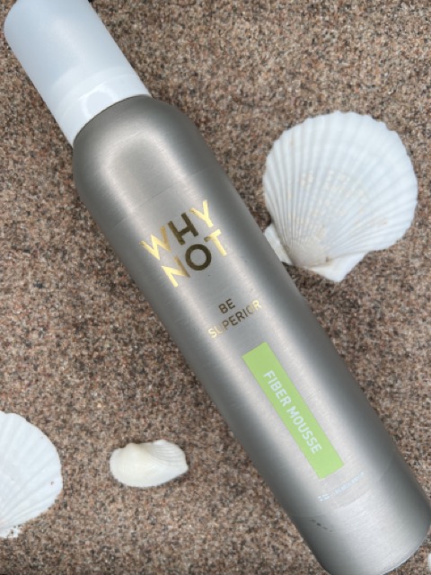 Why Not Be Superior Fiber Mousse volumgivende fiberskum for fylde og tekstur – Nalu Nalu Frisør