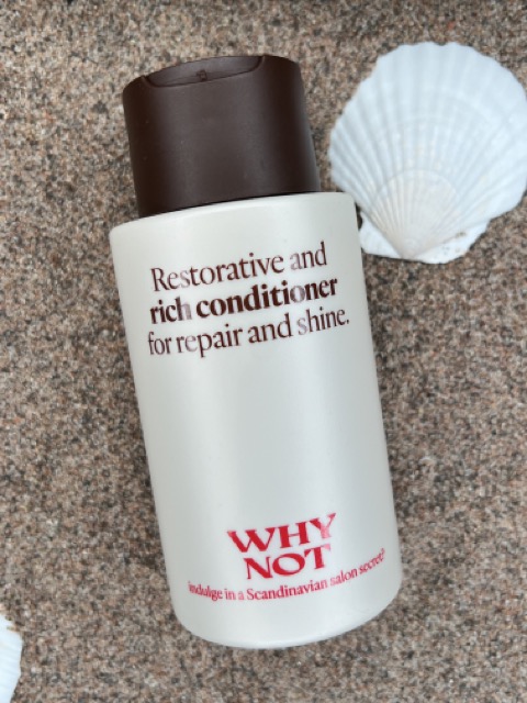 Why Not Restorative and Rich Conditioner balsam for pleie og glans – Nalu Nalu Frisør