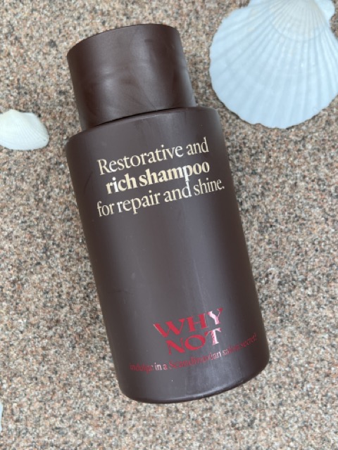 Why Not Restorative and Rich Shampoo pleiende sjampo for reparasjon og glans – Nalu Nalu Frisør
